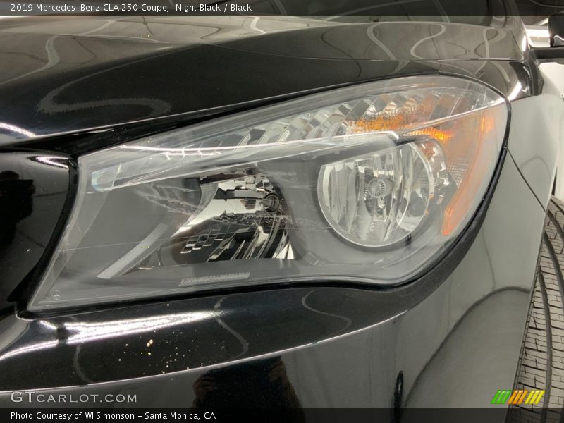 Night Black / Black 2019 Mercedes-Benz CLA 250 Coupe