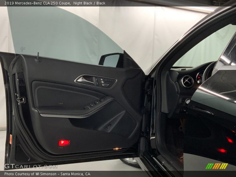 Night Black / Black 2019 Mercedes-Benz CLA 250 Coupe