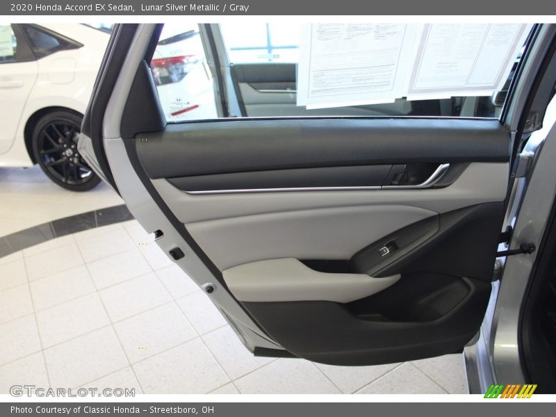 Lunar Silver Metallic / Gray 2020 Honda Accord EX Sedan