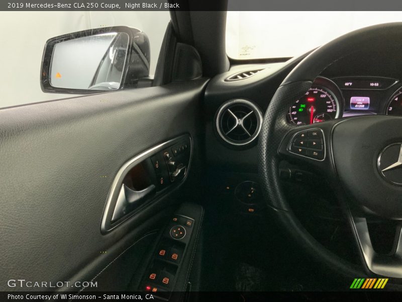 Night Black / Black 2019 Mercedes-Benz CLA 250 Coupe