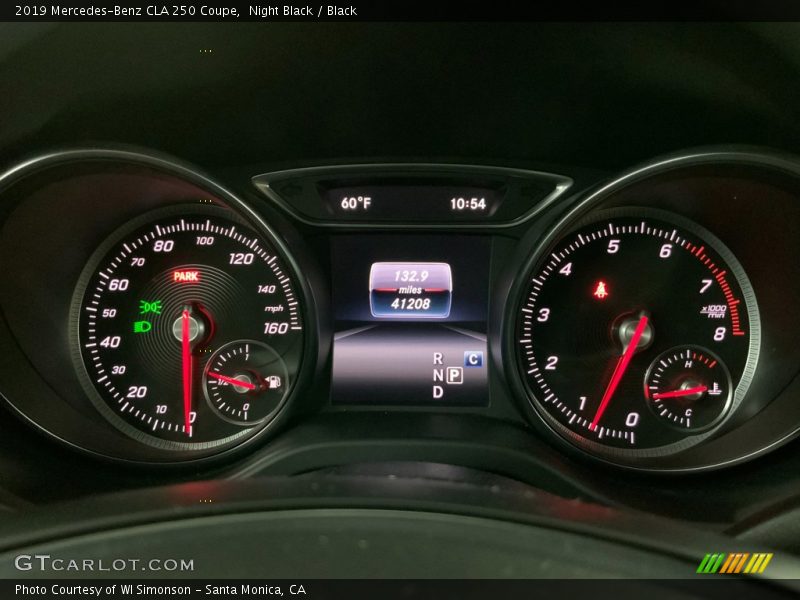 Night Black / Black 2019 Mercedes-Benz CLA 250 Coupe
