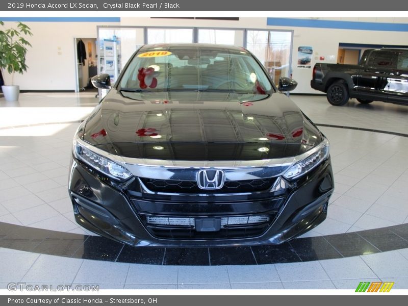 Crystal Black Pearl / Black 2019 Honda Accord LX Sedan