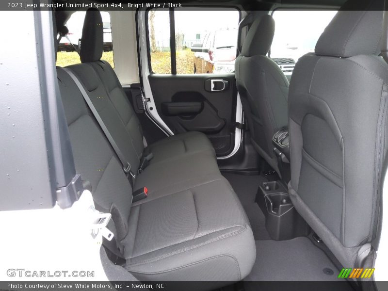 Rear Seat of 2023 Wrangler Unlimited Sport 4x4