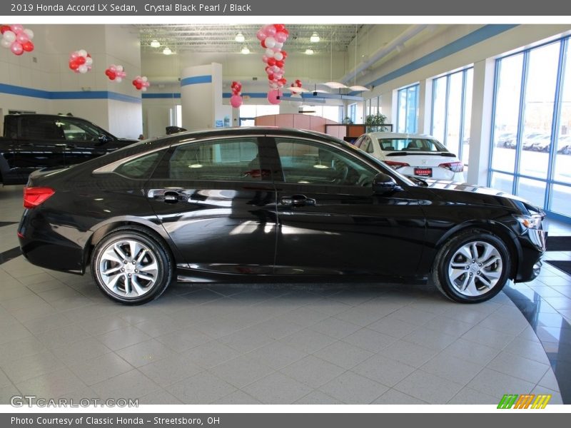 Crystal Black Pearl / Black 2019 Honda Accord LX Sedan
