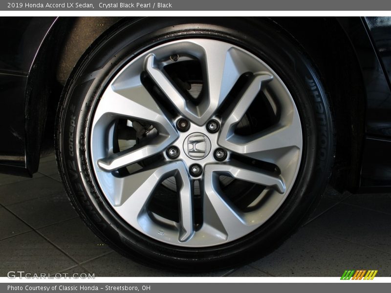 Crystal Black Pearl / Black 2019 Honda Accord LX Sedan