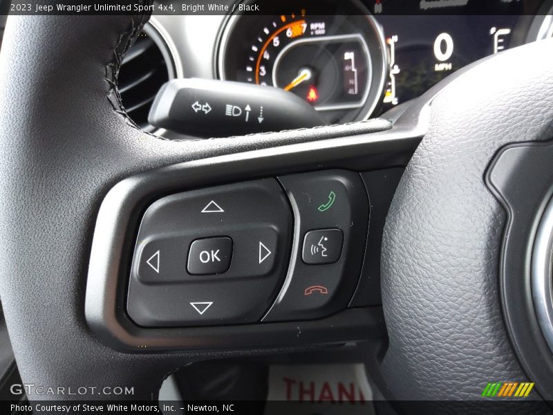  2023 Wrangler Unlimited Sport 4x4 Steering Wheel