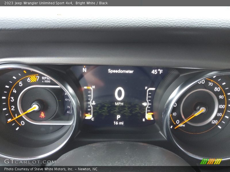  2023 Wrangler Unlimited Sport 4x4 Sport 4x4 Gauges