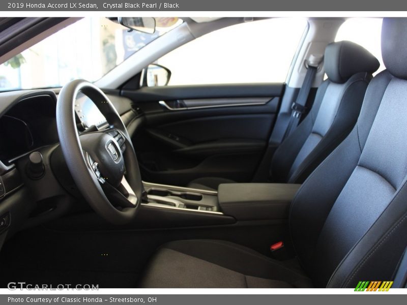 Crystal Black Pearl / Black 2019 Honda Accord LX Sedan
