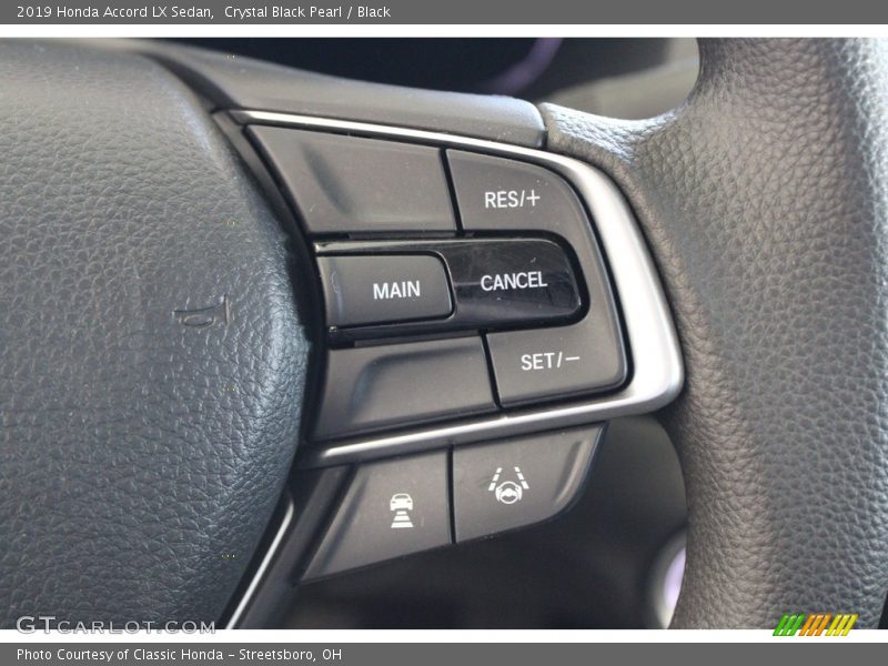 Crystal Black Pearl / Black 2019 Honda Accord LX Sedan