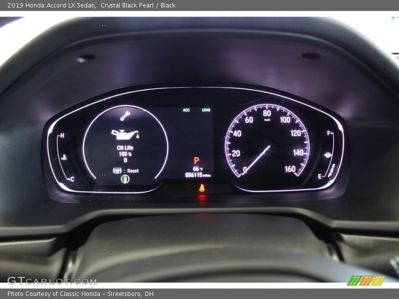 Crystal Black Pearl / Black 2019 Honda Accord LX Sedan
