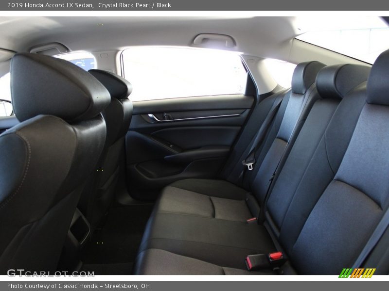 Crystal Black Pearl / Black 2019 Honda Accord LX Sedan