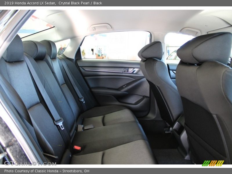 Crystal Black Pearl / Black 2019 Honda Accord LX Sedan