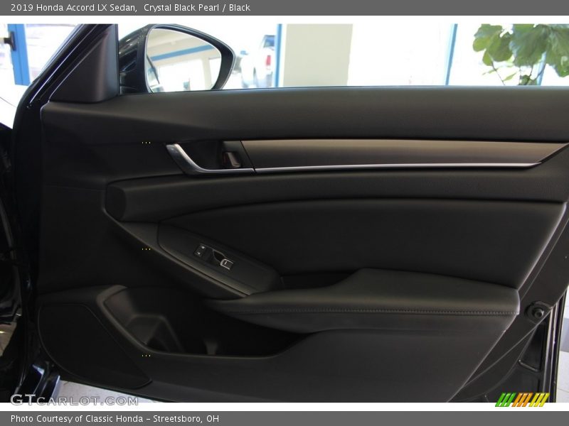 Crystal Black Pearl / Black 2019 Honda Accord LX Sedan