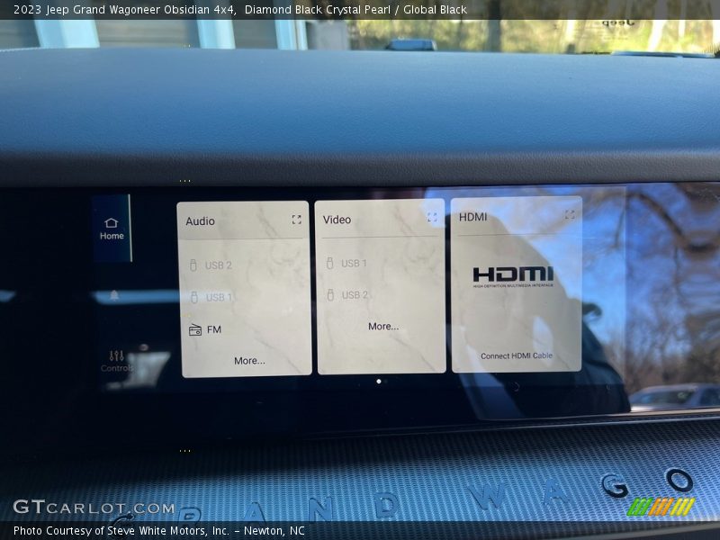 Controls of 2023 Grand Wagoneer Obsidian 4x4