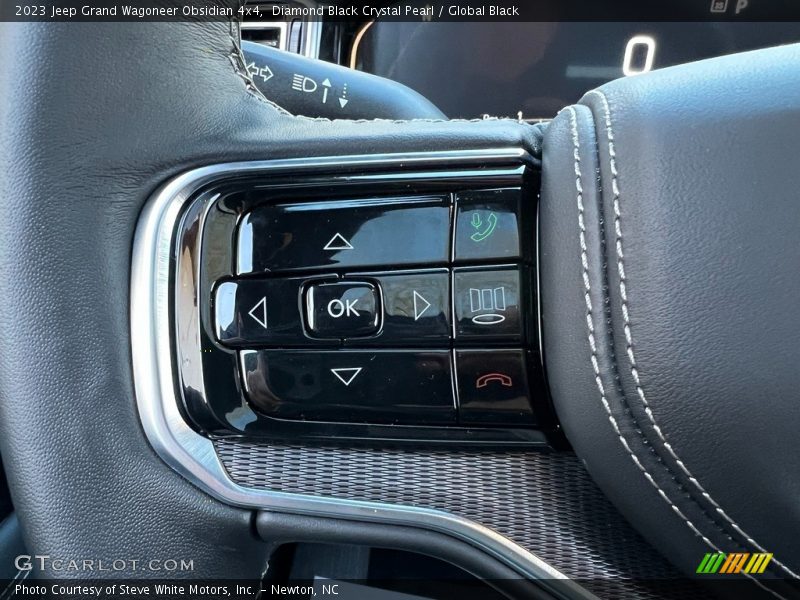  2023 Grand Wagoneer Obsidian 4x4 Steering Wheel