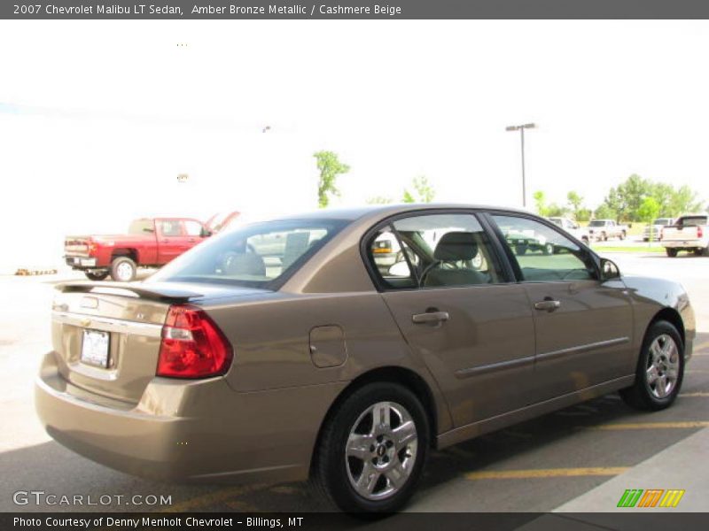 Amber Bronze Metallic / Cashmere Beige 2007 Chevrolet Malibu LT Sedan