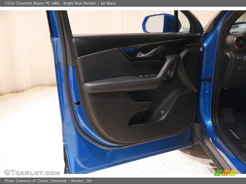 Bright Blue Metallic / Jet Black 2020 Chevrolet Blazer RS AWD