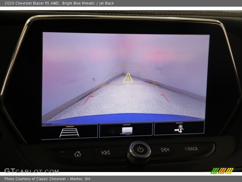 Bright Blue Metallic / Jet Black 2020 Chevrolet Blazer RS AWD