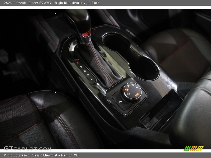 Bright Blue Metallic / Jet Black 2020 Chevrolet Blazer RS AWD