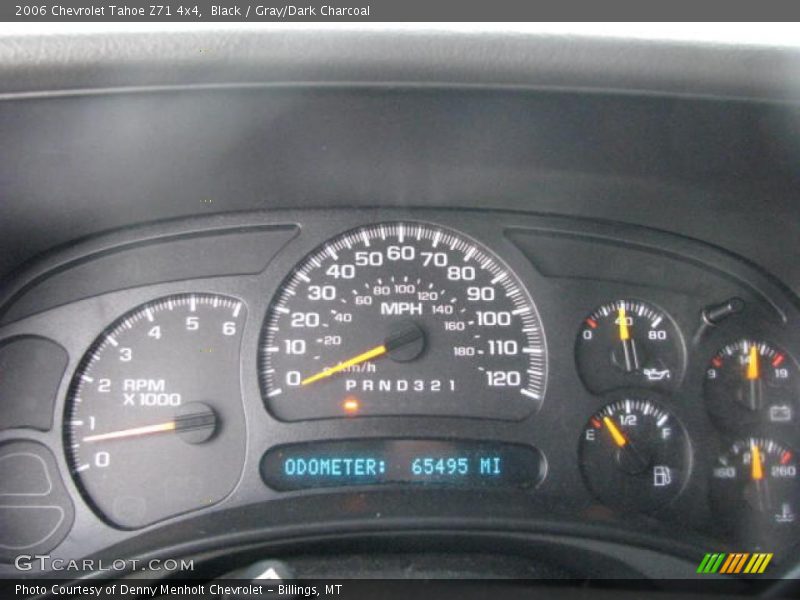 Black / Gray/Dark Charcoal 2006 Chevrolet Tahoe Z71 4x4