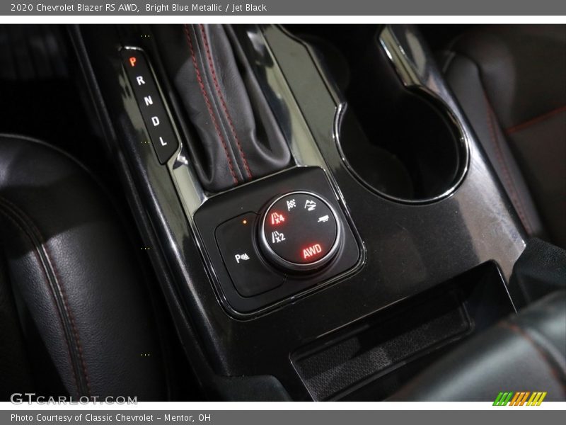 Bright Blue Metallic / Jet Black 2020 Chevrolet Blazer RS AWD