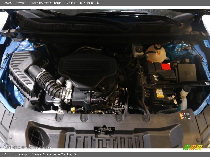 Bright Blue Metallic / Jet Black 2020 Chevrolet Blazer RS AWD