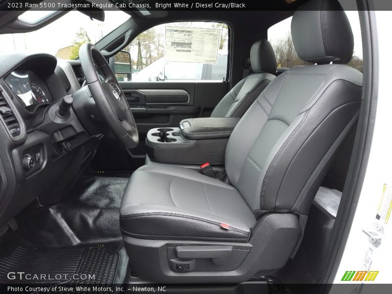  2023 5500 Tradesman Regular Cab Chassis Diesel Gray/Black Interior