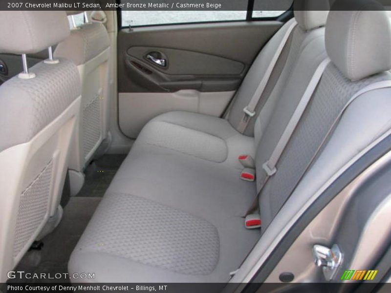 Amber Bronze Metallic / Cashmere Beige 2007 Chevrolet Malibu LT Sedan