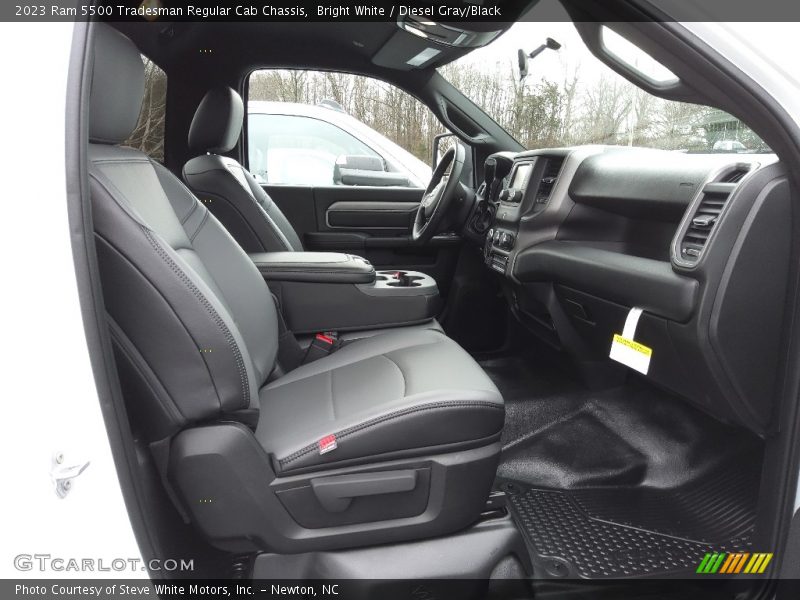 Front Seat of 2023 5500 Tradesman Regular Cab Chassis