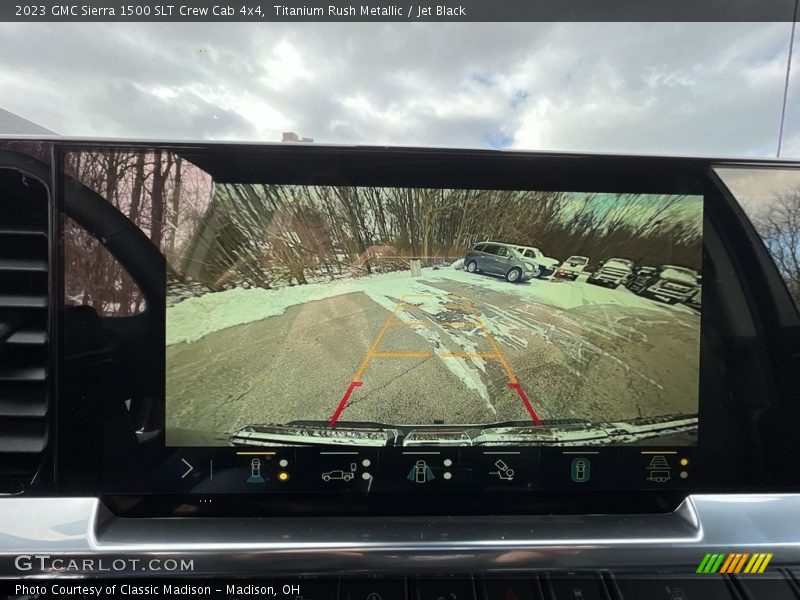 Titanium Rush Metallic / Jet Black 2023 GMC Sierra 1500 SLT Crew Cab 4x4