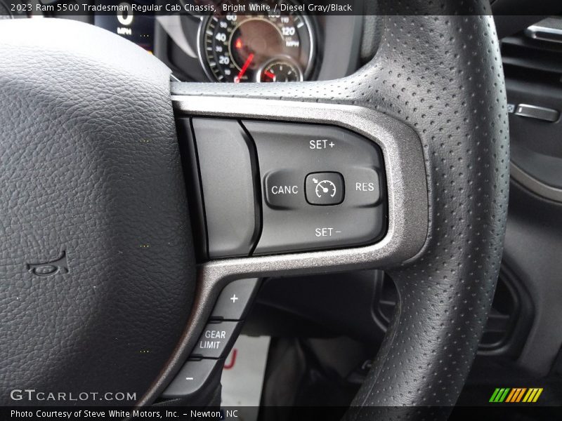 2023 5500 Tradesman Regular Cab Chassis Steering Wheel