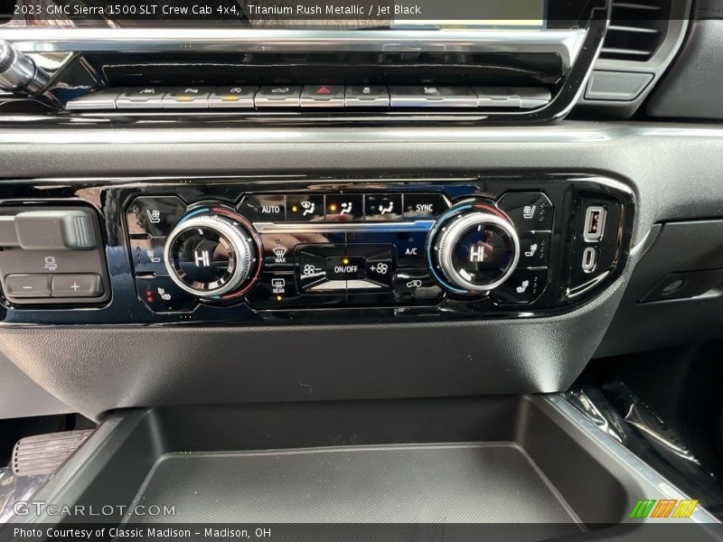 Controls of 2023 Sierra 1500 SLT Crew Cab 4x4