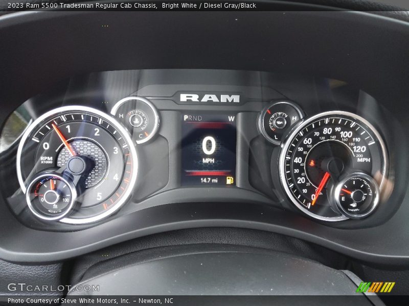  2023 5500 Tradesman Regular Cab Chassis Tradesman Regular Cab Chassis Gauges