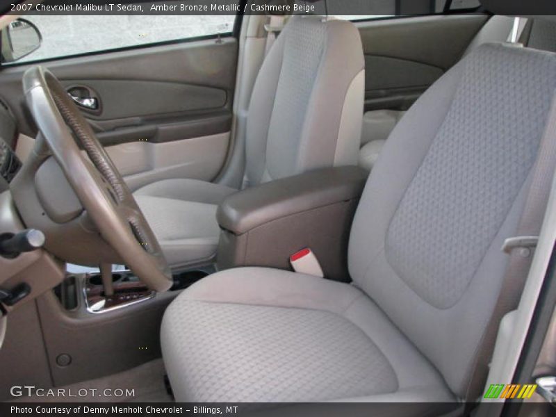 Amber Bronze Metallic / Cashmere Beige 2007 Chevrolet Malibu LT Sedan