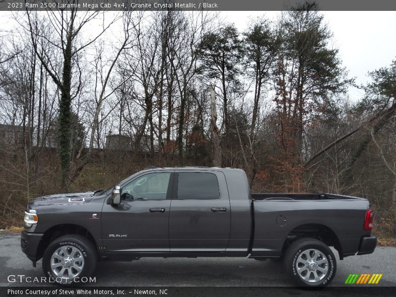  2023 2500 Laramie Mega Cab 4x4 Granite Crystal Metallic