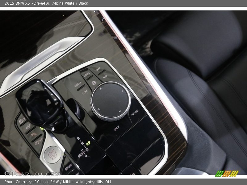 Alpine White / Black 2019 BMW X5 xDrive40i