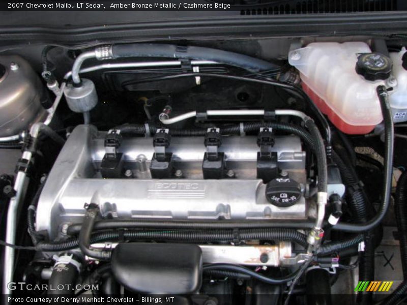Amber Bronze Metallic / Cashmere Beige 2007 Chevrolet Malibu LT Sedan