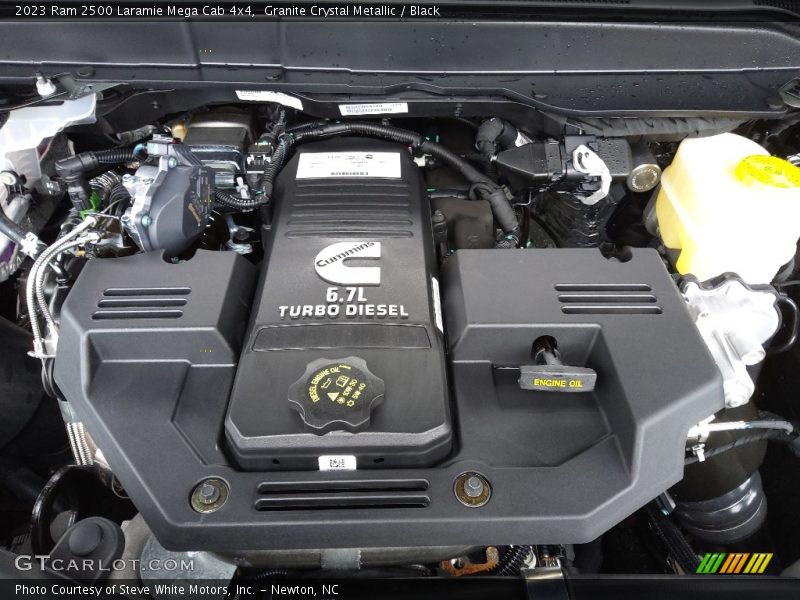  2023 2500 Laramie Mega Cab 4x4 Engine - 6.7 Liter OHV 24-Valve Cummins Turbo-Diesel Inline 6 Cylinder