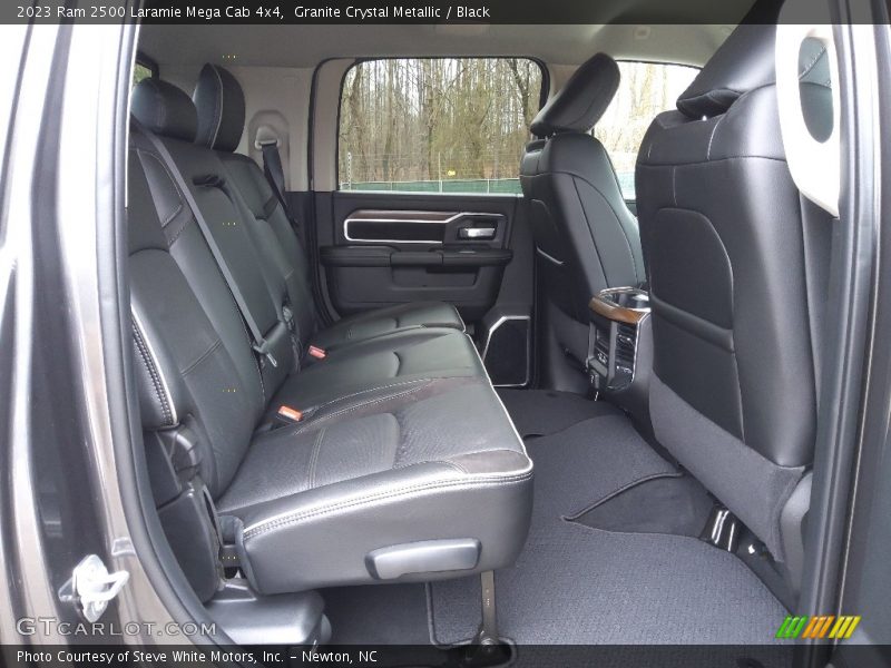 Rear Seat of 2023 2500 Laramie Mega Cab 4x4