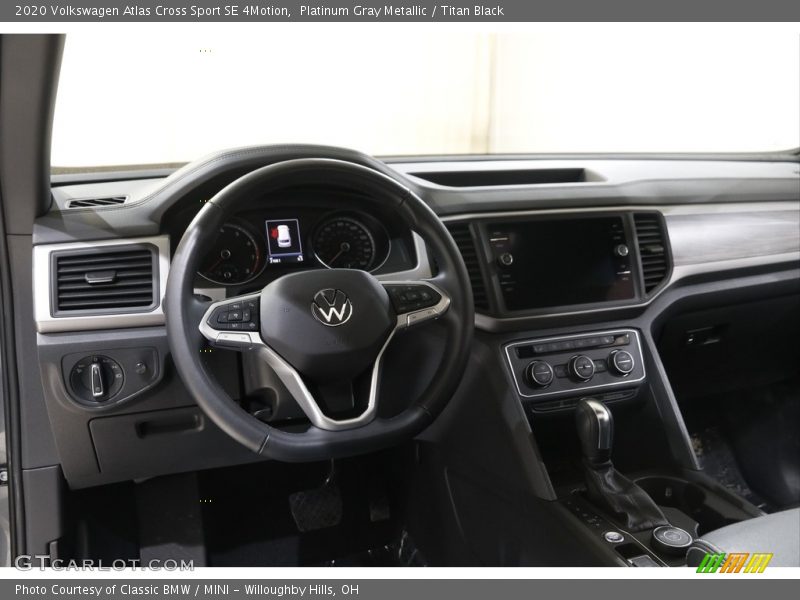 Dashboard of 2020 Atlas Cross Sport SE 4Motion