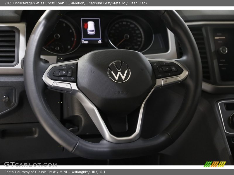  2020 Atlas Cross Sport SE 4Motion Steering Wheel