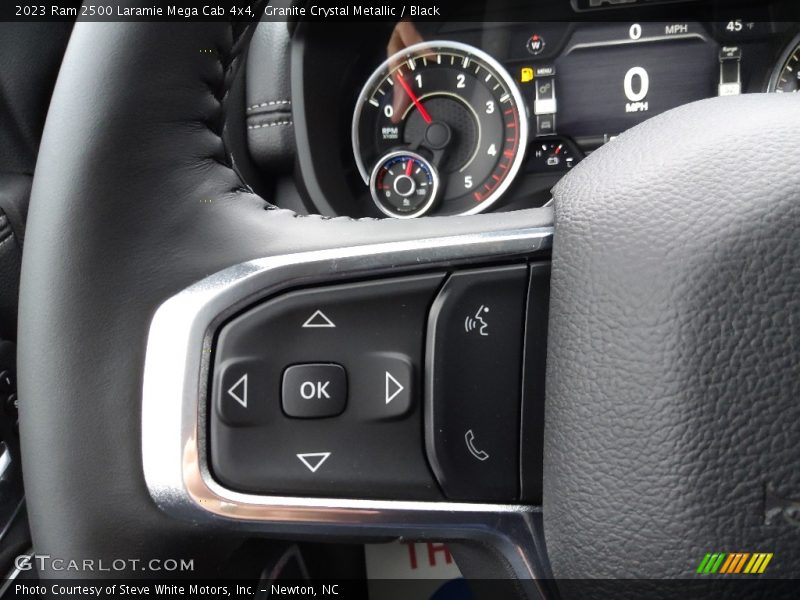  2023 2500 Laramie Mega Cab 4x4 Steering Wheel