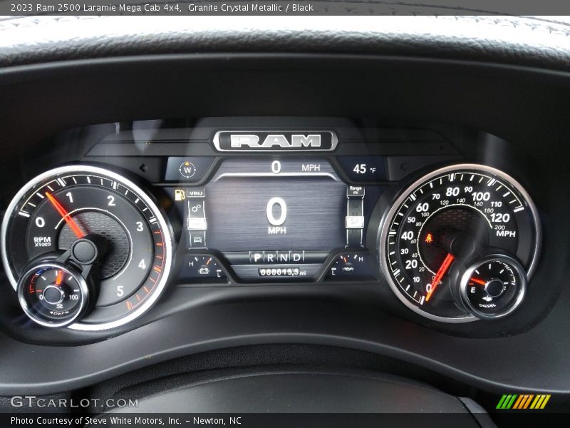  2023 2500 Laramie Mega Cab 4x4 Laramie Mega Cab 4x4 Gauges