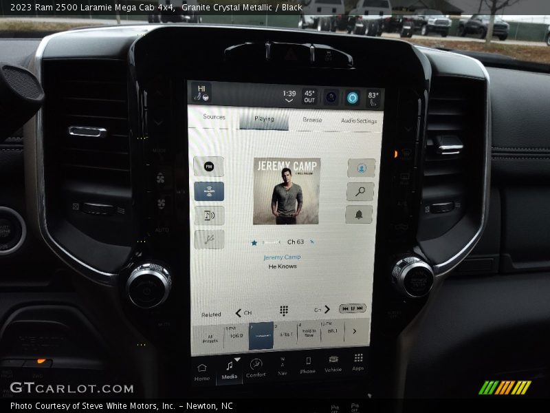 Controls of 2023 2500 Laramie Mega Cab 4x4