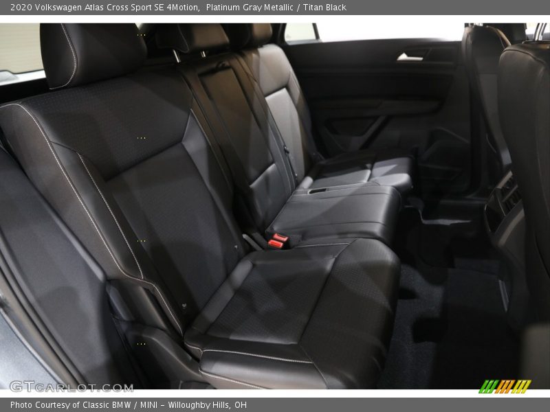 Rear Seat of 2020 Atlas Cross Sport SE 4Motion