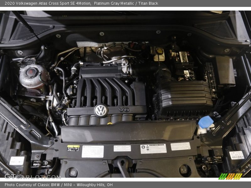  2020 Atlas Cross Sport SE 4Motion Engine - 3.6 Liter FSI DOHC 24-Valve VVT VR6