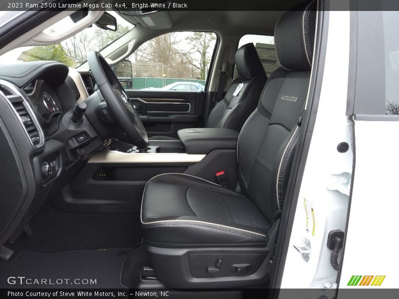 Front Seat of 2023 2500 Laramie Mega Cab 4x4