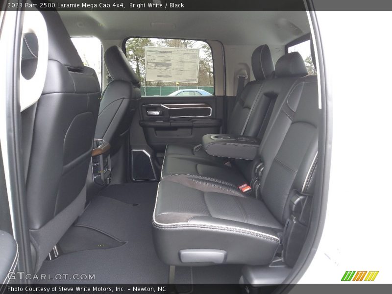 Rear Seat of 2023 2500 Laramie Mega Cab 4x4