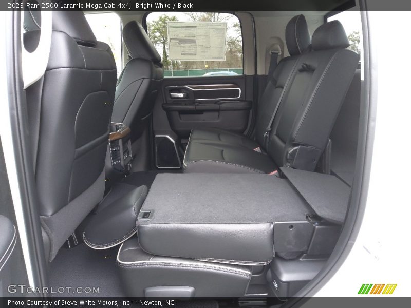 Rear Seat of 2023 2500 Laramie Mega Cab 4x4