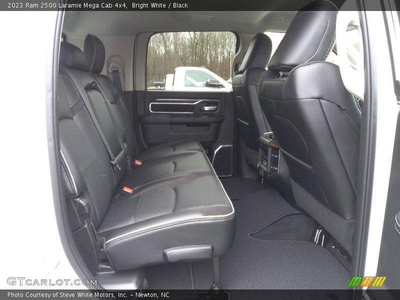 Rear Seat of 2023 2500 Laramie Mega Cab 4x4